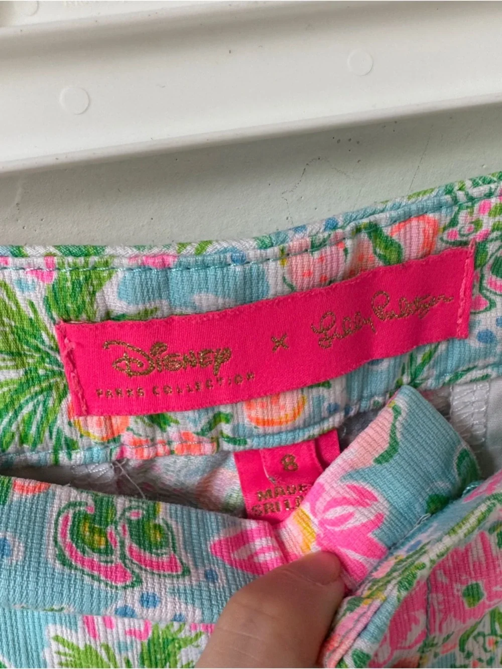 Lilly Pulitzer x Disney Parks Buttercup scalloped shorts - Picture 3 of 4